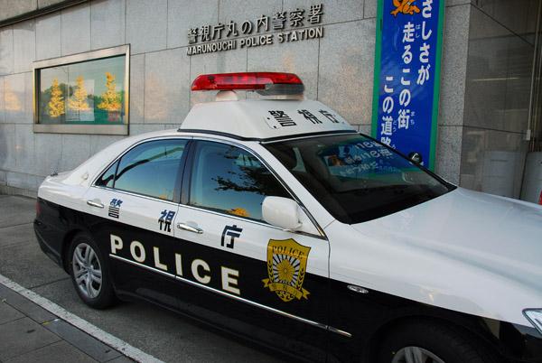 Japanese police car, Tokyo