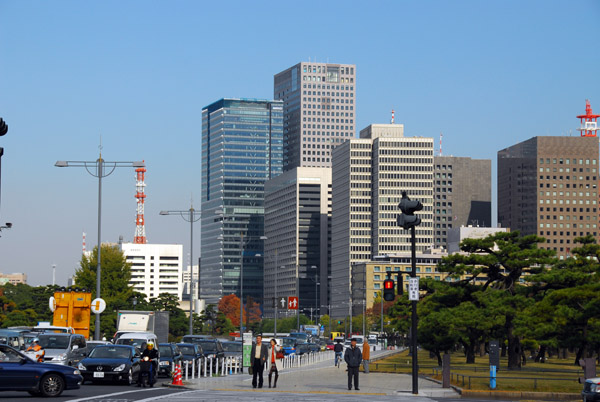 Central Tokyo from the Imperial Palace