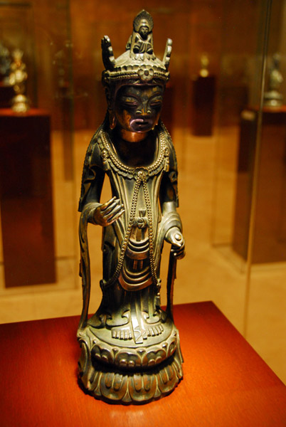 Standing Kannon Bosatsu (Avalokitesvara) Asuka Period, 7th C.