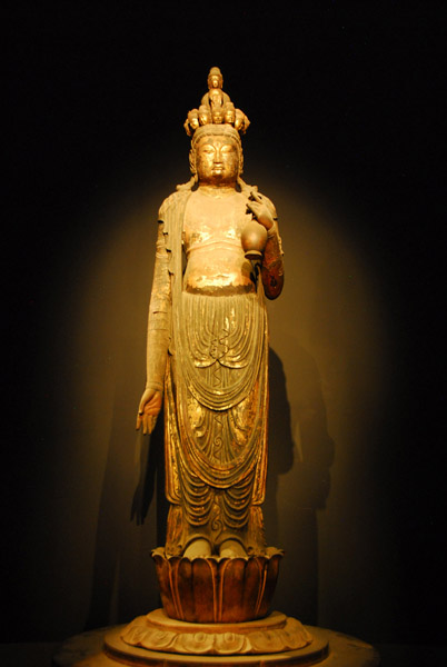 Standing 11-headed Kannon Bosatsu (Ekadashamukha Avalokitesvara) Nara period, 8th C.