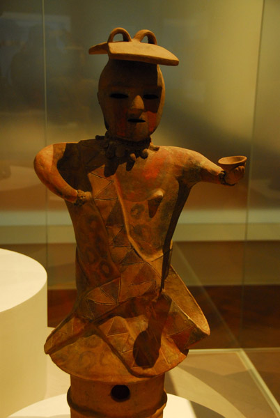 Terra-cotta Haniwa ornament, Kofun period 6th C.