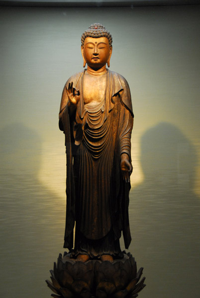 Standing Amida Nyorai (Amitabha) Kamakura period, 1259