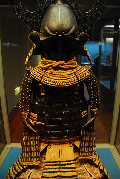 Gusoku-style armor with brown lacing, Edo period, 19th C.