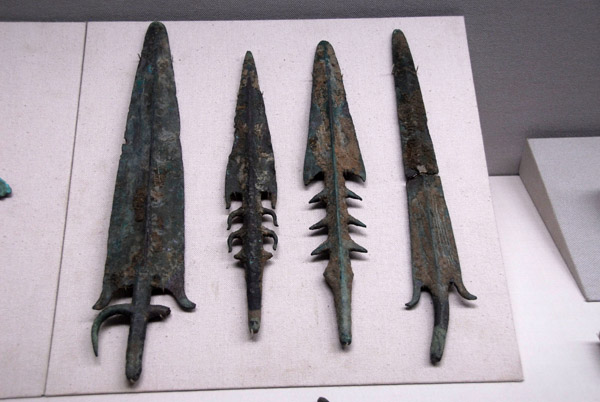 Bronze age weapons from Uttar Pradesh (India) ca 1500 BC
