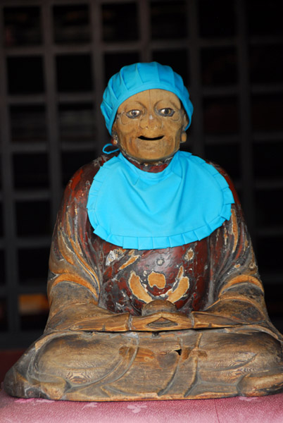 Wooden statue, Kiyomizu Kannon Temple, Tokyo