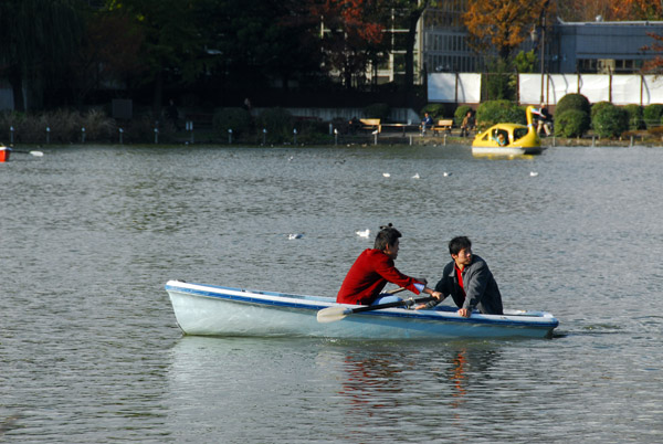 Shinobazu boat pond, Ueno Park