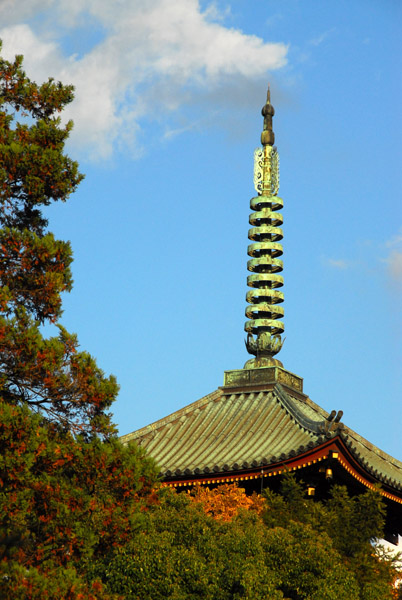 Top of the Five-storied Pagoda, Ueno Park