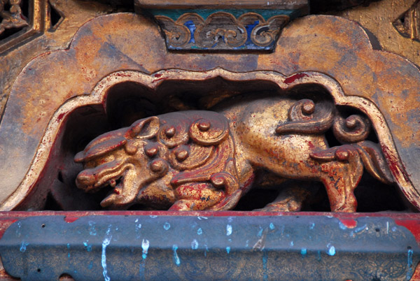 Carved lion, Ueno Tōshō-gū Shrine