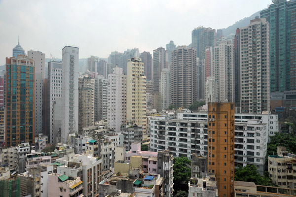 View from Brian V's apt in Central
