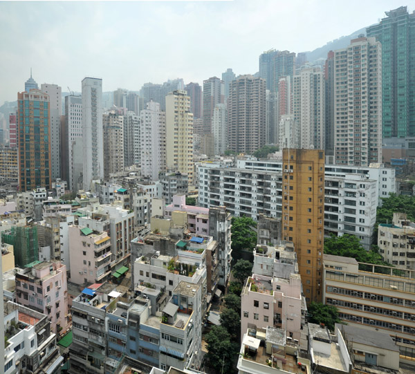 View from Brian V's apt in Central