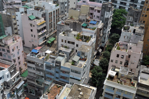 View from Brian V's apt in Central