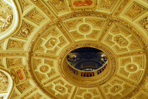 Ceiling of the entrance foyer, Kunsthistorisches Museum Wien