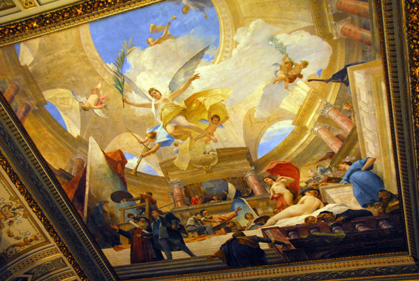 Ceiling of the Grand Staircase, Kunsthistorisches Museum