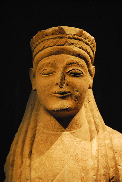 Male votiv statue, Cyprus, ca 500 BC