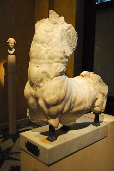 Marble torso and body of a centaur, KHM-Wien