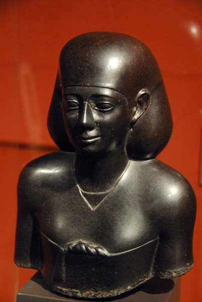 Head and upper torso of a man, Ptolemaic period, ca 4th C. BC