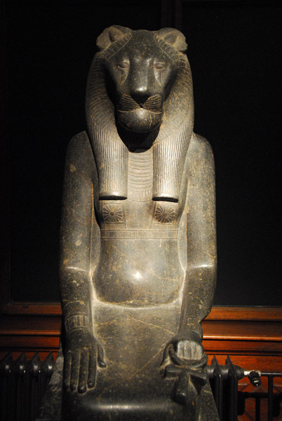 The goddess Sachmet, 18th Dynasty (Amenophis II) 1410-1372 BC