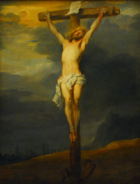 Christ on the Cross by Anthonis van Dyck, ca 1628