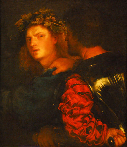 Der Bravo by Titian (Tizian) ca 1520