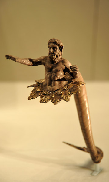 Handle in the shape of Triton, Macedonia/Illyria 100-50 BC