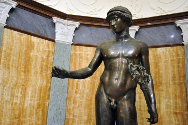 Bronze discovered in 1925 at the House of the Ephebe (Youth) in Pompeii