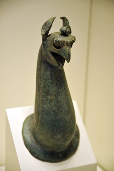 Griffin Head, Greek, ca 650 BC