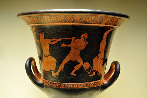 Mixing Vessel with the Death of Orpheus, Athens 460-450 BC