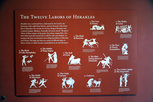 The Twelve Labors of Herakles