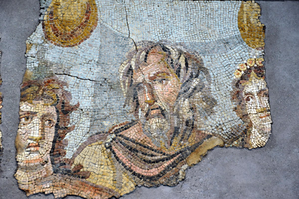 Detail showing Achilles, Phoenix or Nestor, and Brises