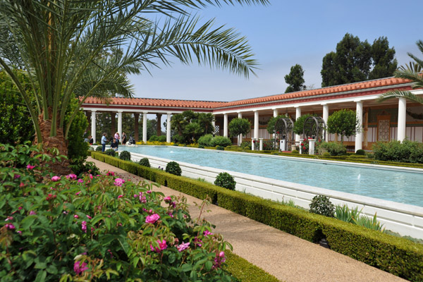 Peristyle Courtyard with pool, Getty Villa