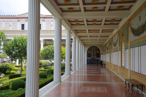 Outer Peristyle Court, Getty Villa