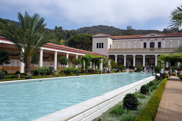 Reflecting Pool of the Getty Villa