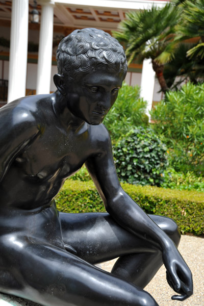 Bronze Seated Hermes, Getty Villa
