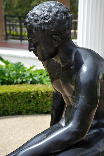 Bronze Seated Hermes, Getty Villa