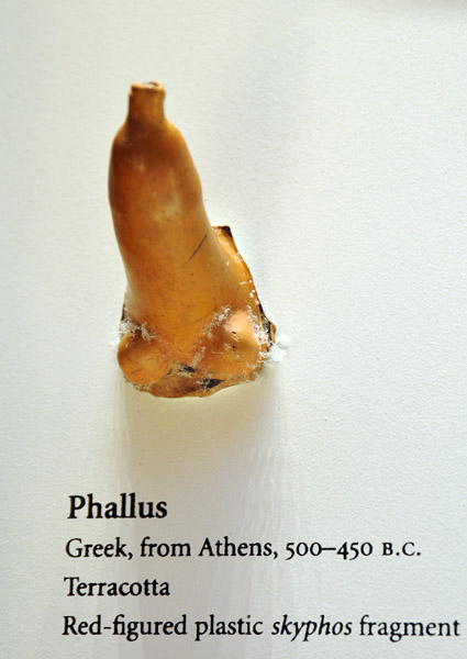 Terracotta Phallus, Athens, 500-450 BC