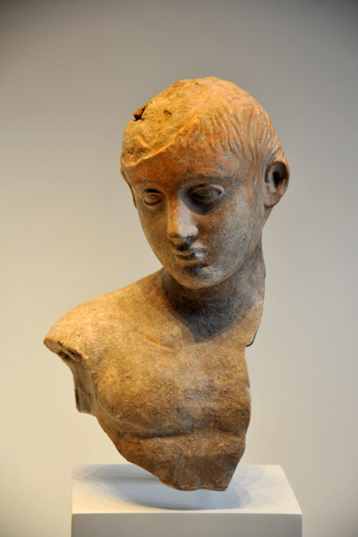 Bust of a Youth, Taras (South Italy) ca 400 BC