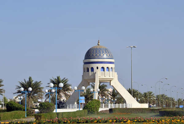Sallan Roundabout, north coast of Oman near Sohar