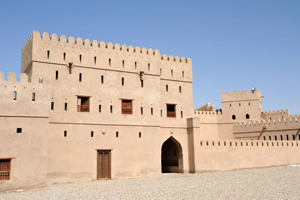 Main courtyard of Ibri Fort