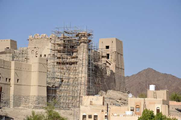 Bahla Fort restoration 2009