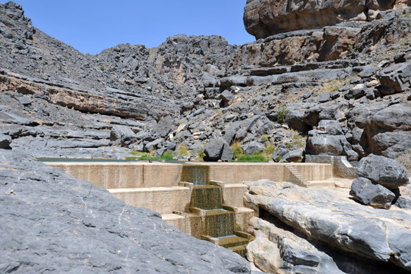 The dam at Wadi Dham