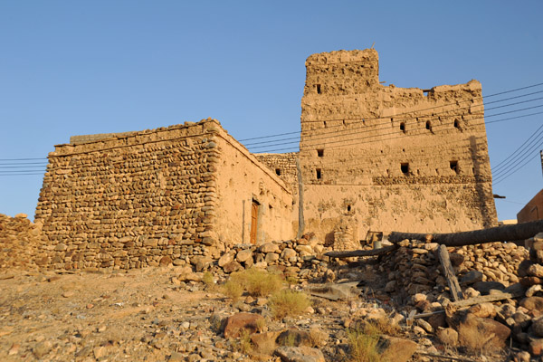 Village ruins, Wadi Hawasinah
