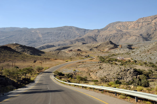 ...but we continued on the main road up Jabal Shams