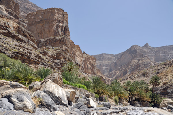 An Nakhur, a village deep inside the Grand Canyon of Arabia
