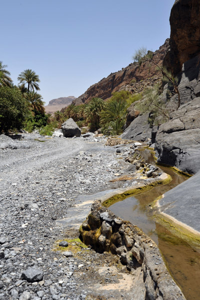 Falaj along Wadi An Nakhur