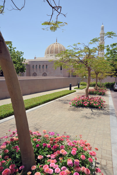 Garden of the Sultan Qaboos Grand Mosque