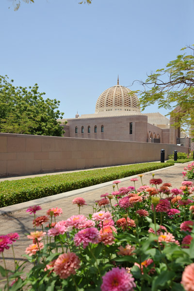 Garden of the Sultan Qaboos Grand Mosque