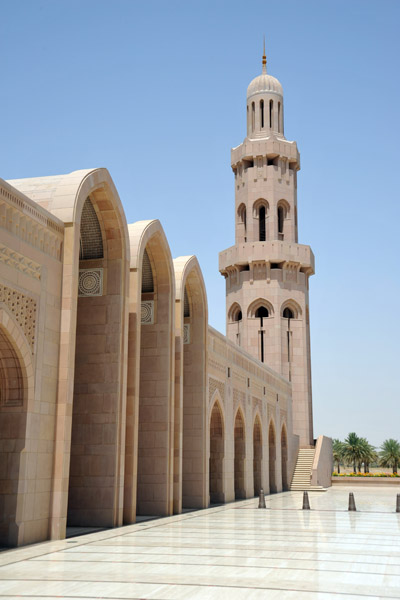 Minaret of the southwestern corner