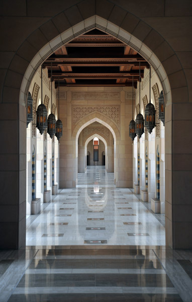 Northwestern Riwaq, Sultan Qaboos Grand Mosque