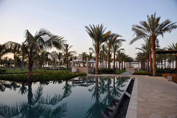 Pool of the Al Bustan Palace Hotel