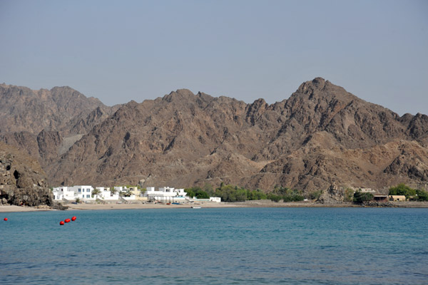 Village of Al Bustan from the Al Bustan Palace Hotel, Muscat